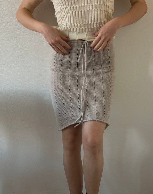 Beige Tilla Skirt
